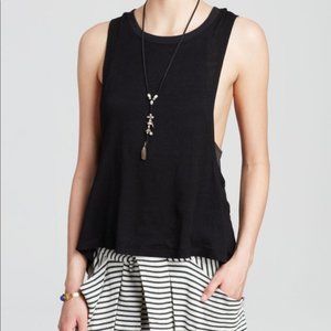 Free People double layer twist back tank Small